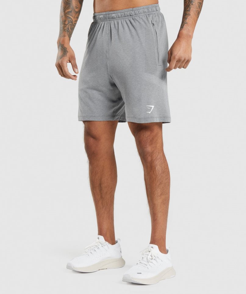 Men\'s Gymshark Vital Light Shorts Grey | CA DA1607